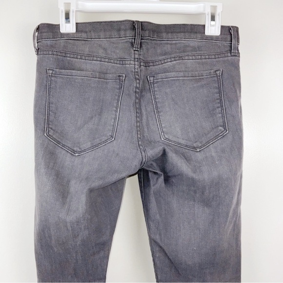 Banana Republic Premium Denim Ash Gray Skinny Jeans | Size 27 - Picture 5 of 6